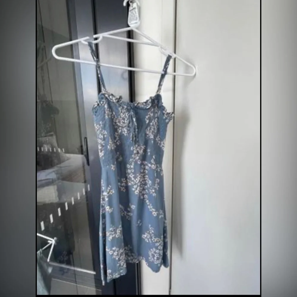 Faithfull Marni Blue Mini Dress (size 6) - Picture 3 of 3